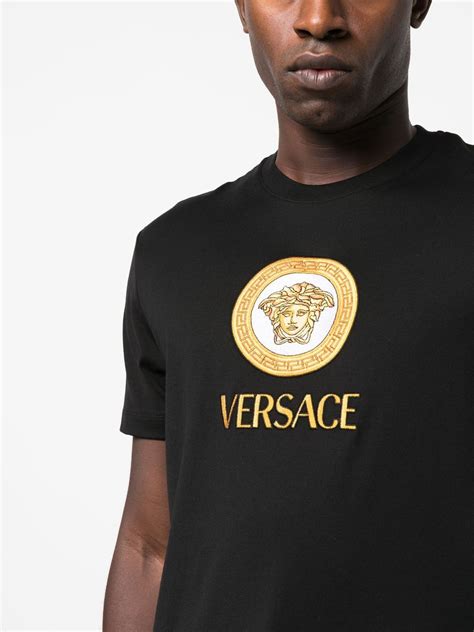 versace swimsuit medusa|Versace Medusa print t shirt.